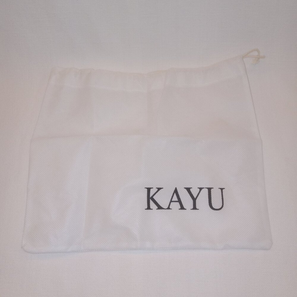Kayu Jen Straw Clutch/Shoulder Bag With Turquoise Stone Toast/Natural NWOT - Picture 15 of 16